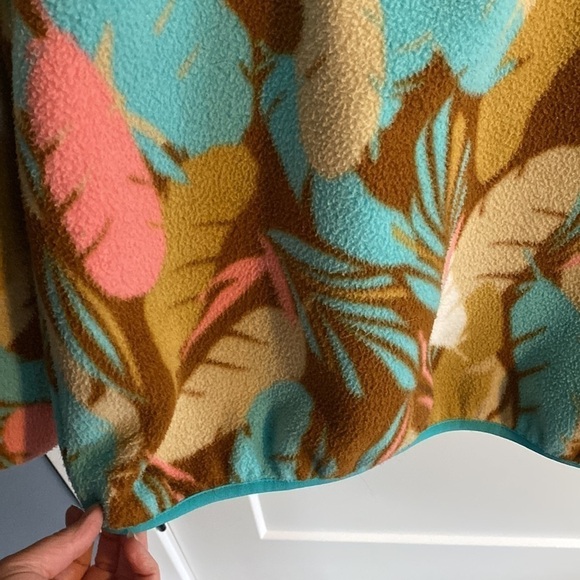 Patagonia Synchilla Snap T Feather Dance EUC - Picture 6 of 10